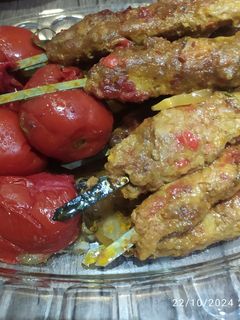 عکسی از دستور کباب تابه ای