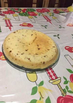 Una foto de BizcoBudín de vainilla