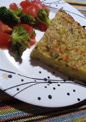 Una foto de Tortilla de batata (al horno)