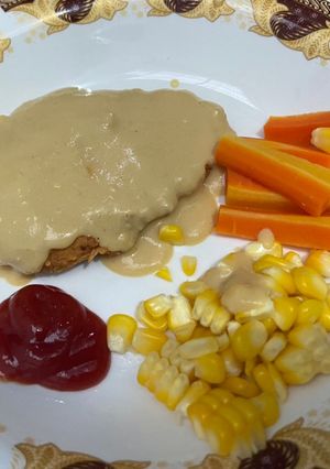 Foto resep Steak ayam brown sauce