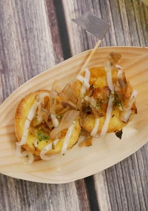 小巧的「章魚燒」用鬆餅機也能完成～ 的食譜成品照片