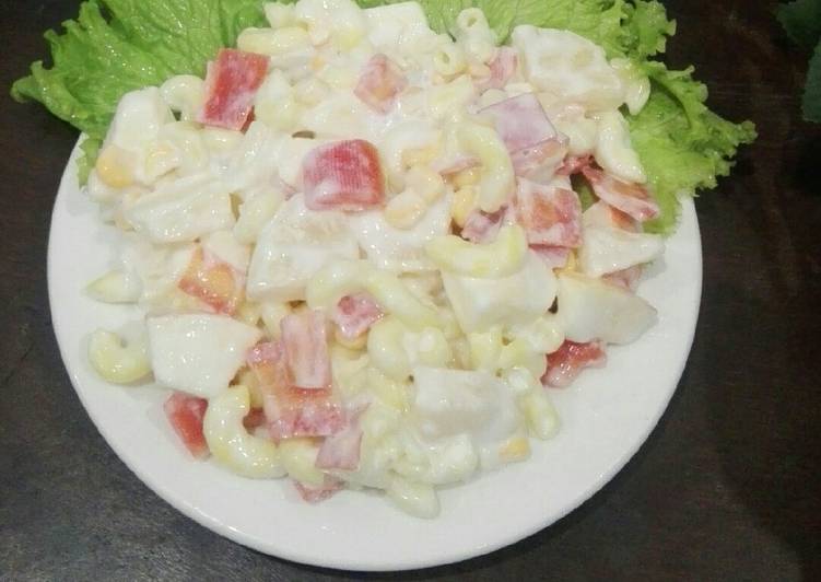 Recipe of Quick Fruit and veg russian salad