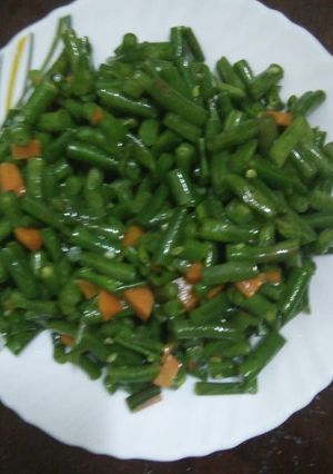 A picture of Green beans #authormarathon#.