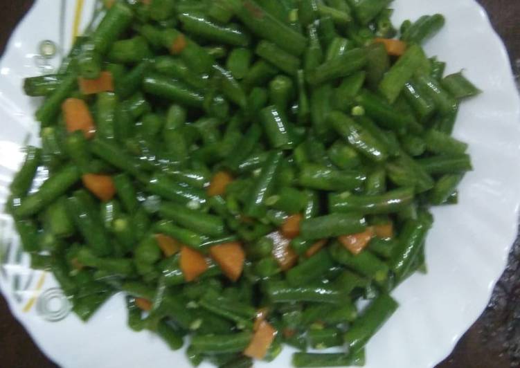 Simple Way to Make Super Quick Homemade Green beans #authormarathon#