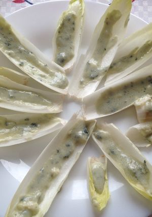 Una foto de Endivias al queso tresviso