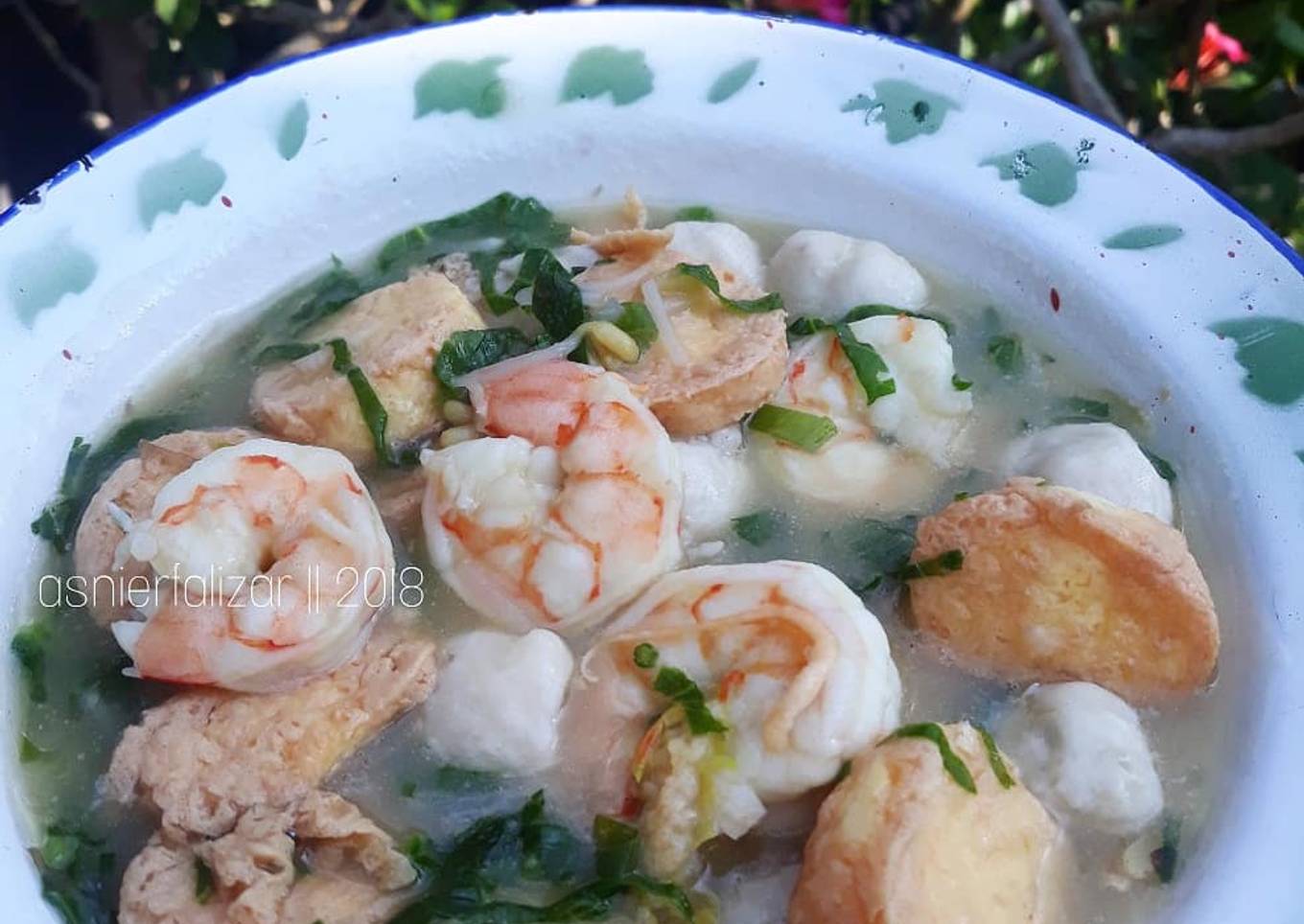 Capcay udang tofu bakso #mpasi #4bintang