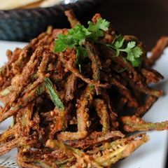 A picture of Bhindi Kurkuri.