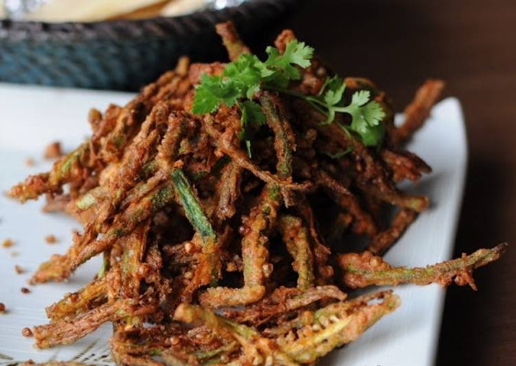 Steps to Make Favorite Bhindi Kurkuri