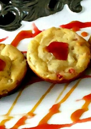 A picture of Pumpkin puree muffins.
