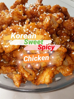 Foto resep Korean sweet spicy 🐔 chicken 🐔