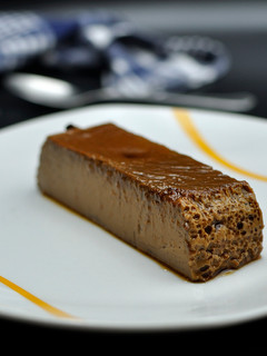 Una foto de Flan de cafe