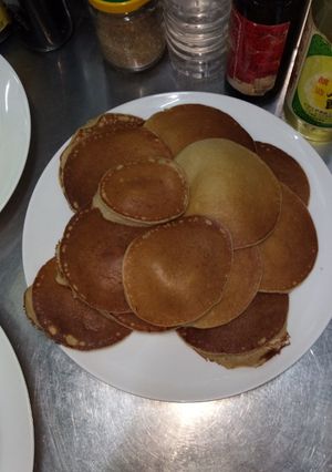 香蕉鬆餅 的食譜成品照片