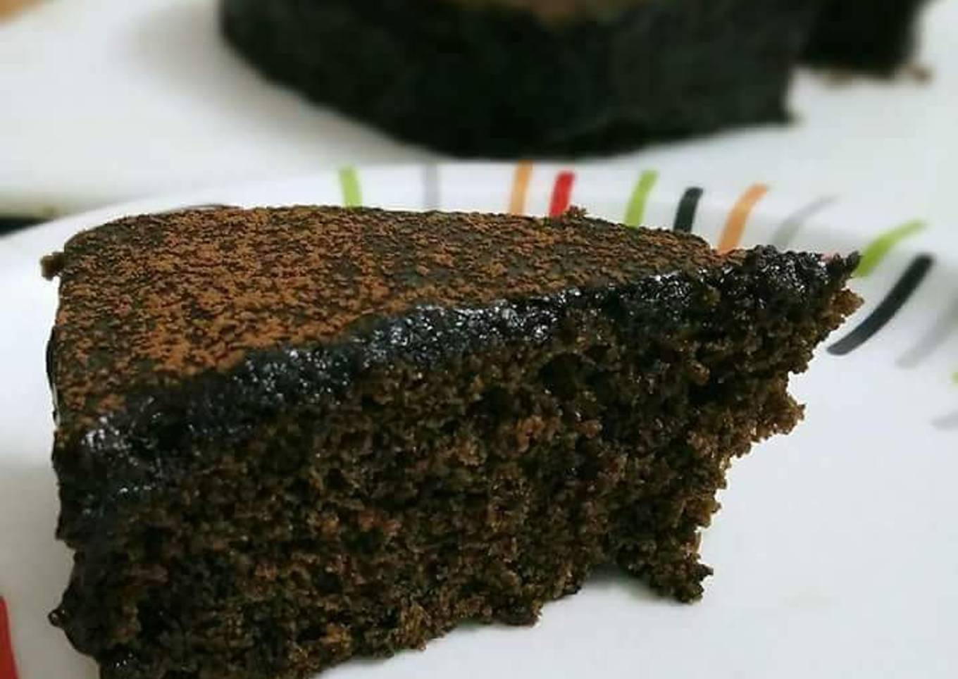 Whole Wheat Chocolate Coffee cake