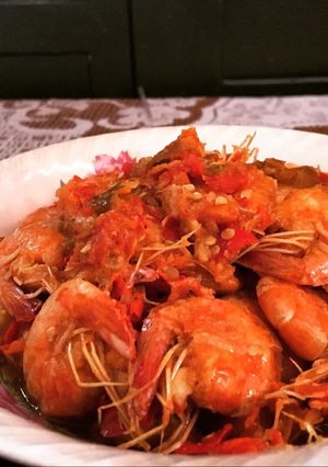 Foto resep Udang Sambal Balado