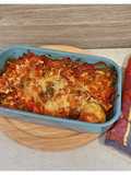 Überbackene Maultaschen