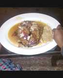 Gurasa with fish