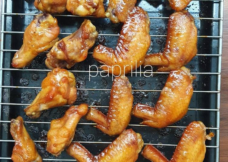 Sweet Chicken Wings (anti gagal)