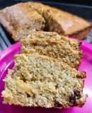 Budín saludable con frutas