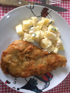 Una foto de Pescado frito