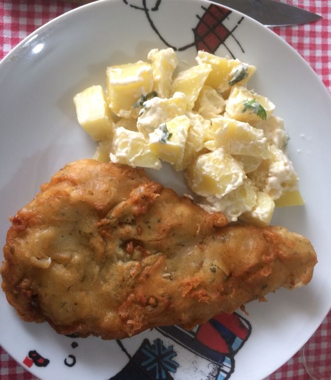 Una foto de Pescado frito