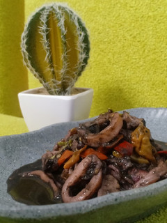 Foto resep Cumi Hitam Pedas