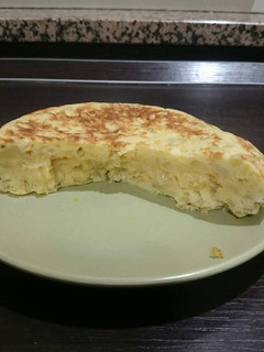 Una foto de Tortilla con cebolla