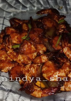 Foto resep Udang windu goreng mentega