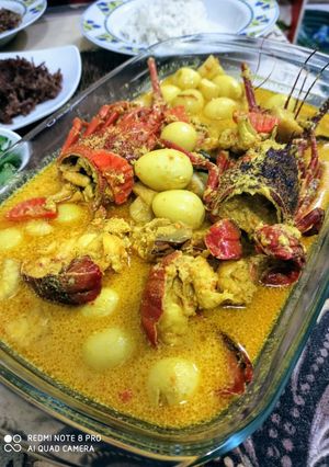 Foto resep Kari Lobster & Telur Puyuh
