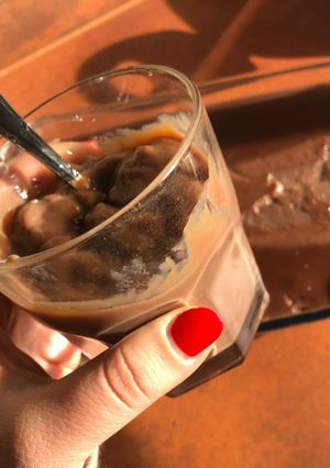 Una foto de Poste de maicena y chocolate