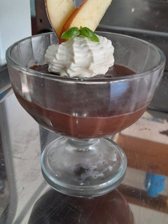 Una foto de Postre Manzana