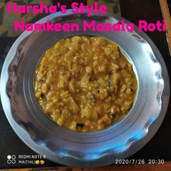 A picture of Namkeen Masala Roti😋.