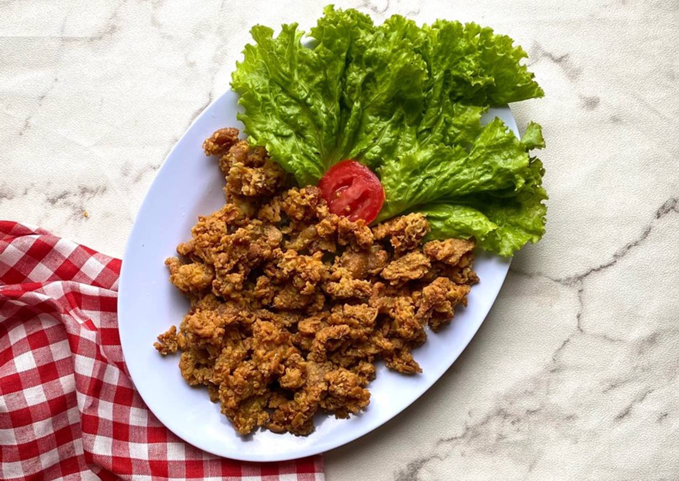 Kulit Ayam Crispy ala Dapur Kobe