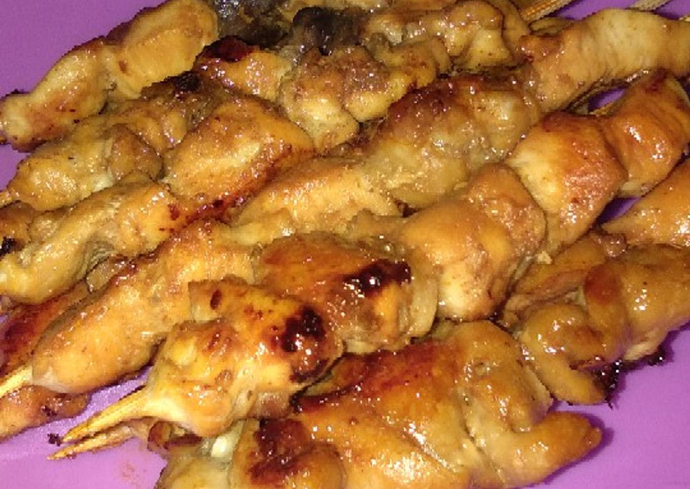 Sate Ayam Bumbu simple