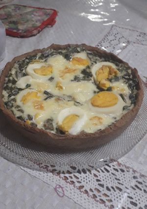 Una foto de Tarta integral de acelga 😍