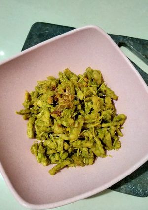 Foto resep Balado Tempe Teri Medan Cabai Hijau