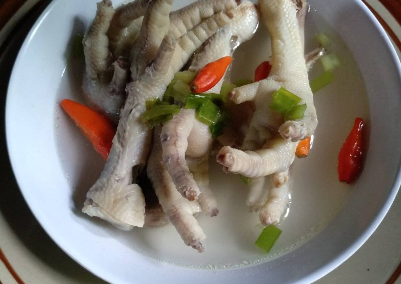 SOP ceker ayam