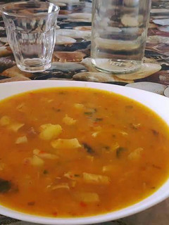 Una foto de Encebollado de Ecuador