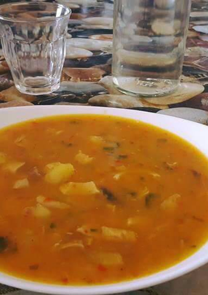 Una foto de Encebollado de Ecuador