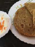 Kentang paratha (aloo paratha)