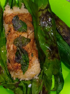 Foto resep Nasi Bakar Ayam Suwir Kemangi