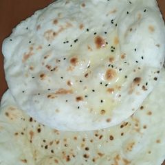 A picture of Butter Naan without yeast.