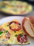 Omelette de Tomate y Queso 👍🇵🇪