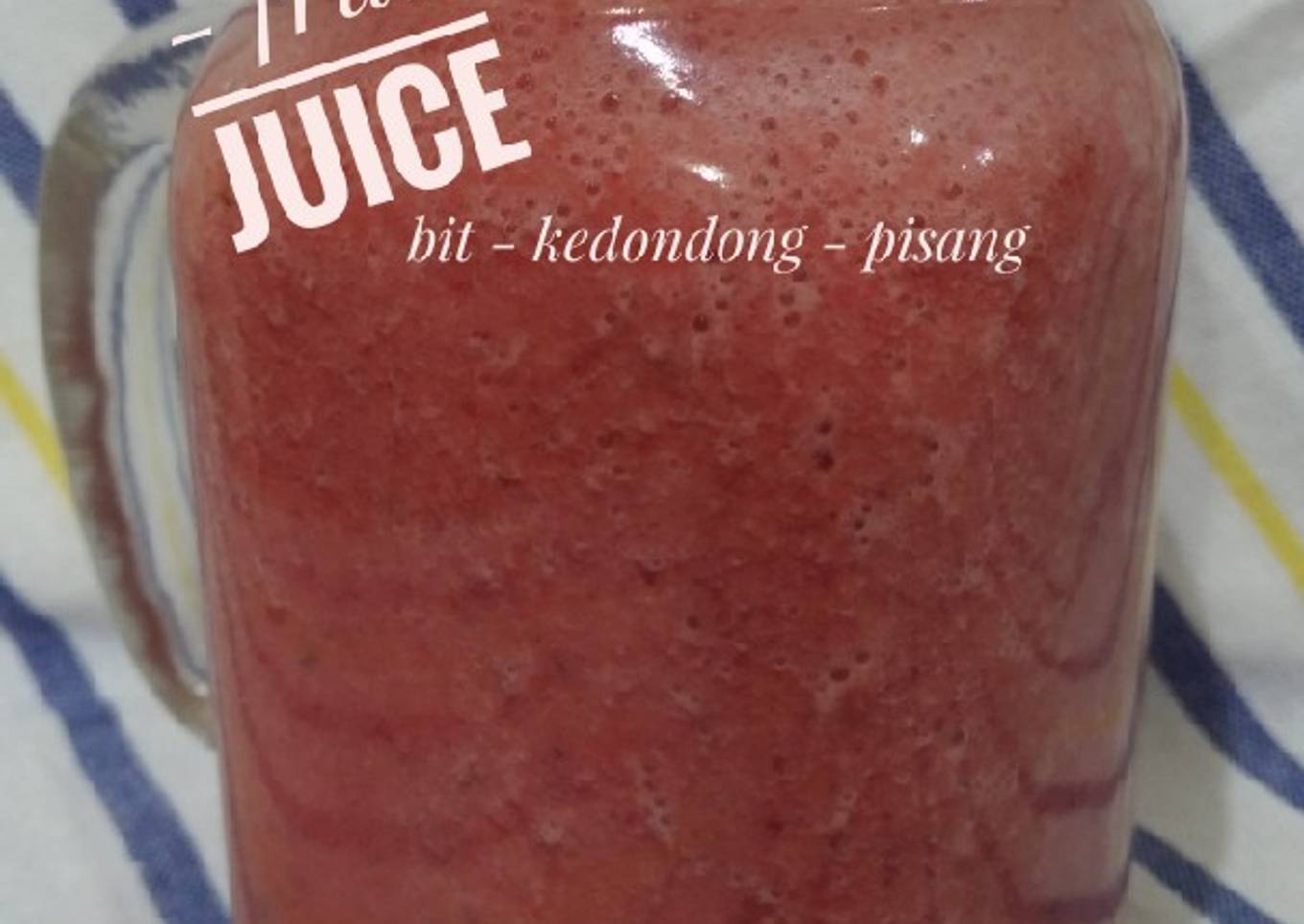 Jus BKP : Pisang Kedondong