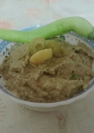 صورة لوصفة سلطه بابا غنوج
