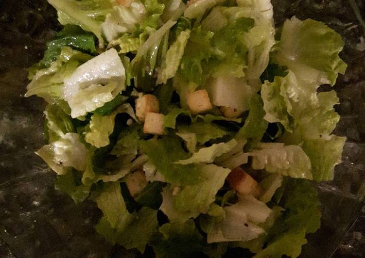 How to Make Speedy Caesar Salad