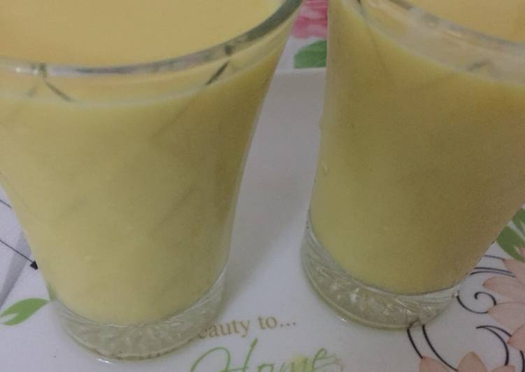 Easiest Way to Make Ultimate Mango Milkshake