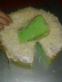Foto resep Bolu pandan santan 3telur