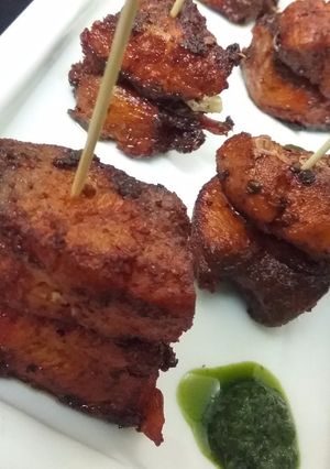 A picture of Fish tikka.