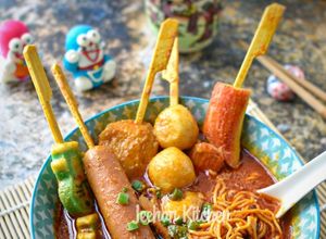 Foto resep Oden kuah kari
