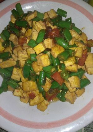 Foto resep Tumis buncis tahu